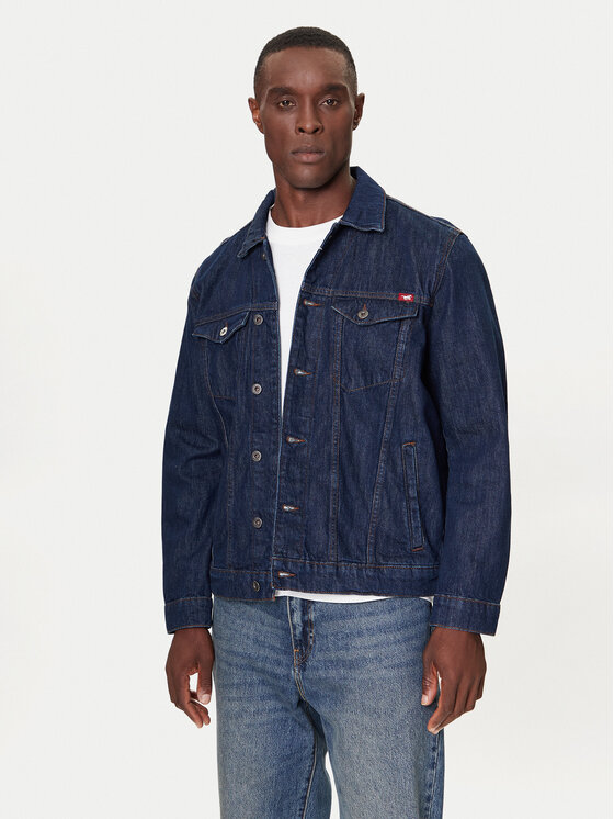 Mustang Mustang Jeansjacke Dallas 1016830 Blau Regular Fit
