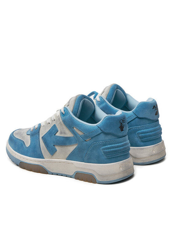 Off-White Off-White Sneakersy OMIA189S22LEA0080140 Niebieski