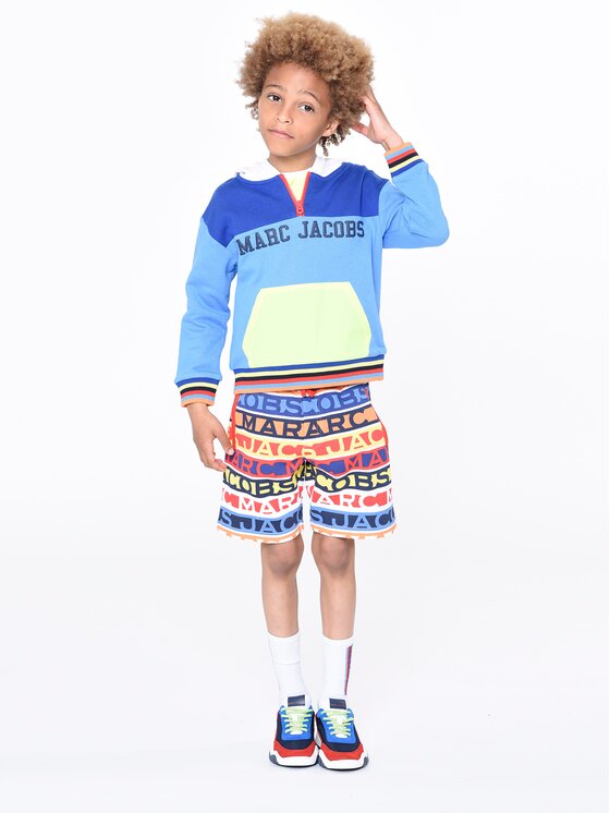 Marc Jacobs Marc Jacobs Шорти з тканини W24276 S Голубий Regular Fit