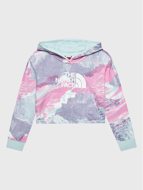 Girls north face sweatshirt sales