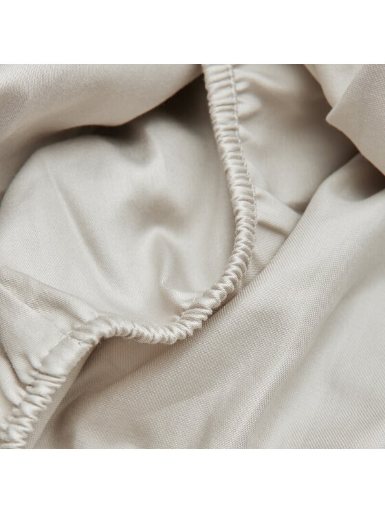 White pocket White pocket Prześcieradło satynowe Beżowy