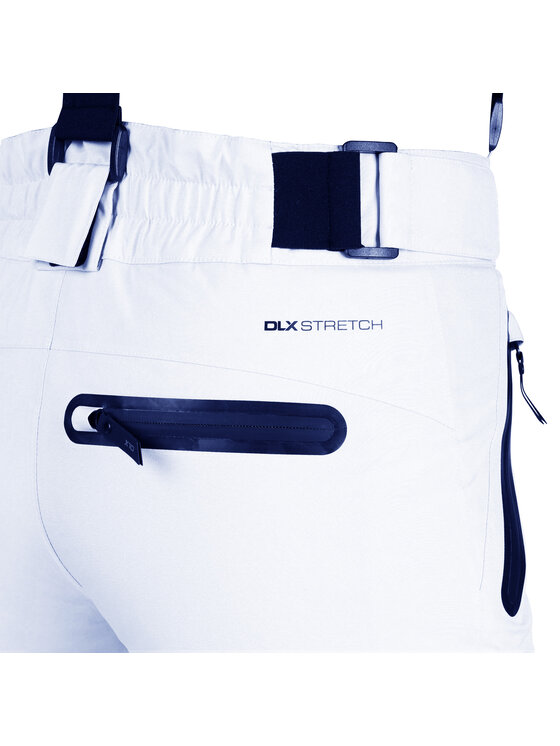 Trespass Trespass Spodnie snowboardowe Marisol II Biały Race Fit