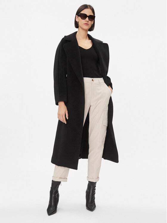 ONLY ONLY Текстилни панталони 15304640 Бежов Regular Fit