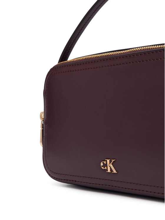 Calvin Klein Calvin Klein Torebka Ck Hardware Camera Bag LV04F3678G Bordowy