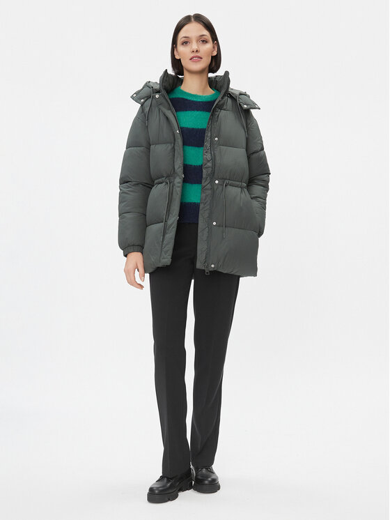 s.Oliver s.Oliver Winterjacke 2133096 Grün Loose Fit