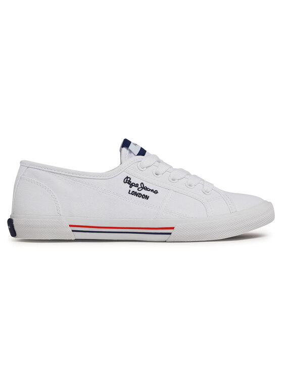 Pepe Jeans Pepe Jeans Kedai Aberlady Ecobass PLS31193 Balta