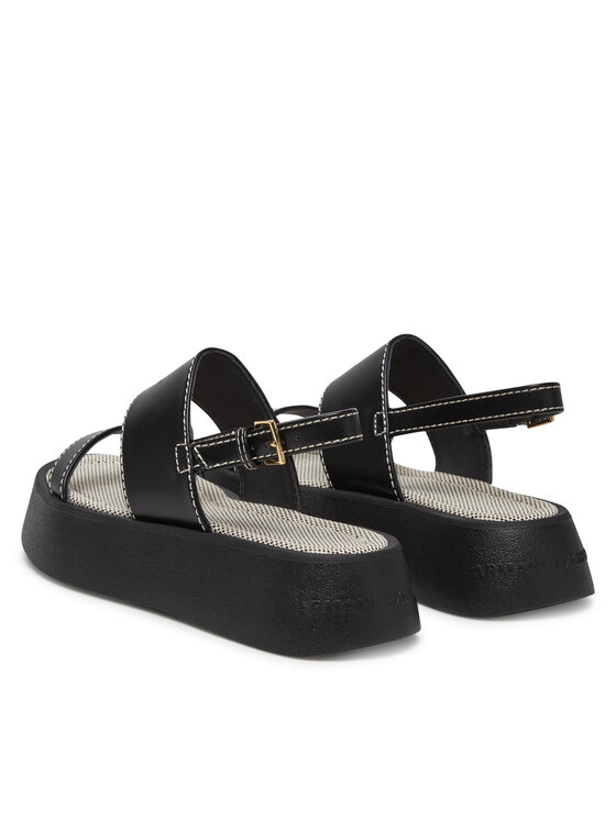 Armani Exchange Armani Exchange Sandály XDP054 XV921 00002 Černá