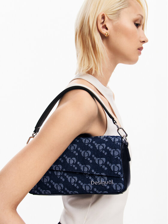 Desigual Desigual Ročna torba Phuket 24WAXA15 Mornarsko modra