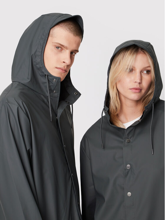 Rains Rains Μπουφάν αδιάβροχο Unisex 12010 Γκρι Regular Fit