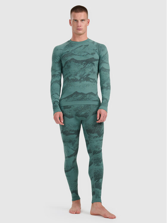 4F 4F Bielizna termoaktywna dolna SKI PERFORMANCE Khaki