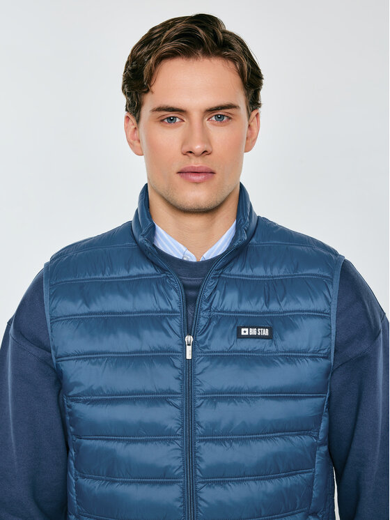 BIG STAR BIG STAR Kamizelka JAXOON Niebieski Basic Fit