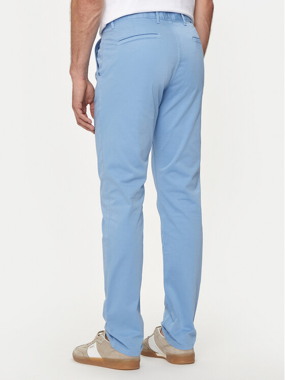 BOSS Boss Chinos kelnes Chino_Slim 50510933 Mėlyna Slim Fit