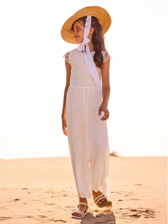 Mayoral Mayoral Jumpsuit 6871 Bianco Regular Fit