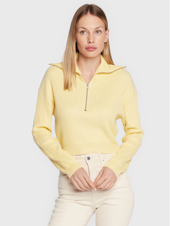 Cotton On Cotton On Svetr 2055180 Žlutá Regular Fit