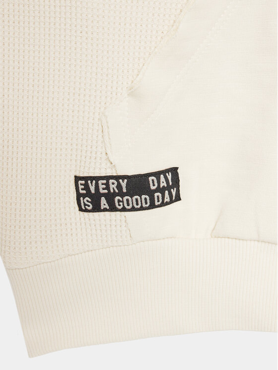 Coccodrillo Coccodrillo Суитшърт WC4132402CEJ Екрю Regular Fit