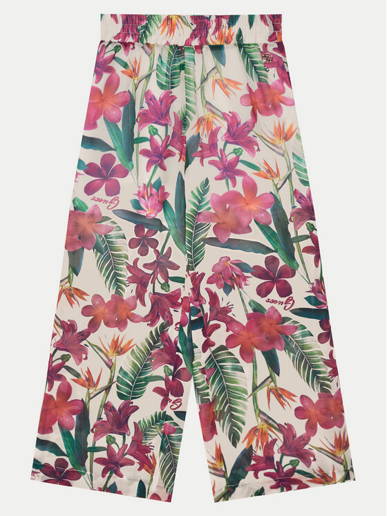 Guess Guess Pantaloni di tessuto J5GB09 WA2T0 Multicolore Regular Fit