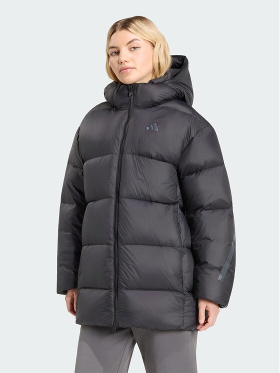 adidas adidas Kurtka puchowa 167881 Czarny Loose Fit
