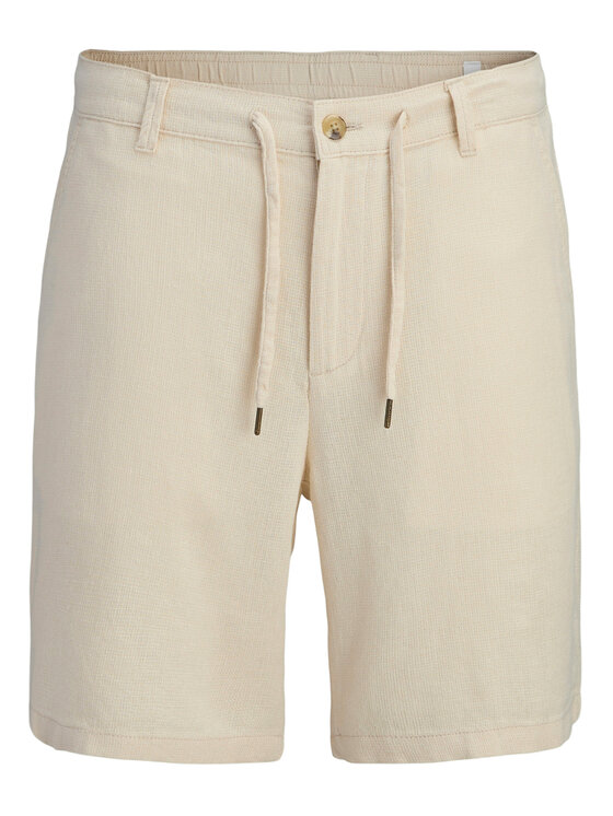 Jack & Jones Jack & Jones Szövet rövidnadrág Ace Mykonos 12269376 Bézs Regular Fit