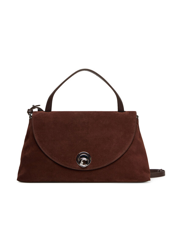 Coccinelle Torebka Toc Coccinellenikla Suede Bim E1 TOC 18 01 01 Brązowy