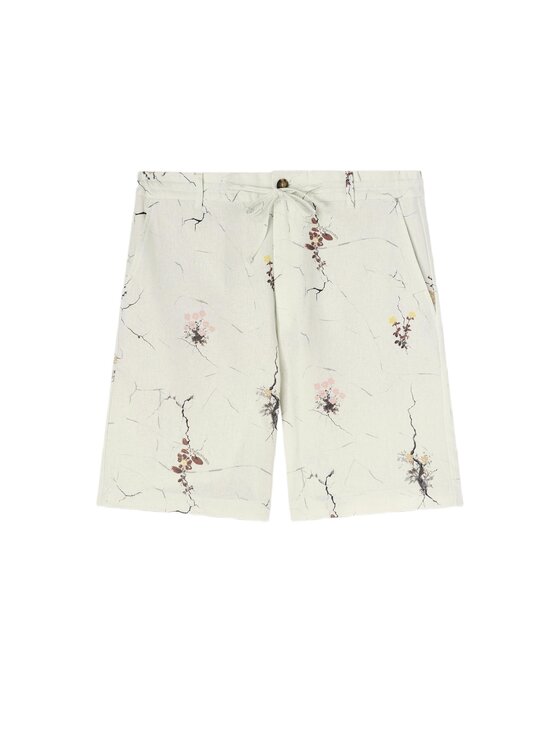 Trussardi Trussardi Spodnie materiałowe P036M000212N0FD Biały Regular Fit