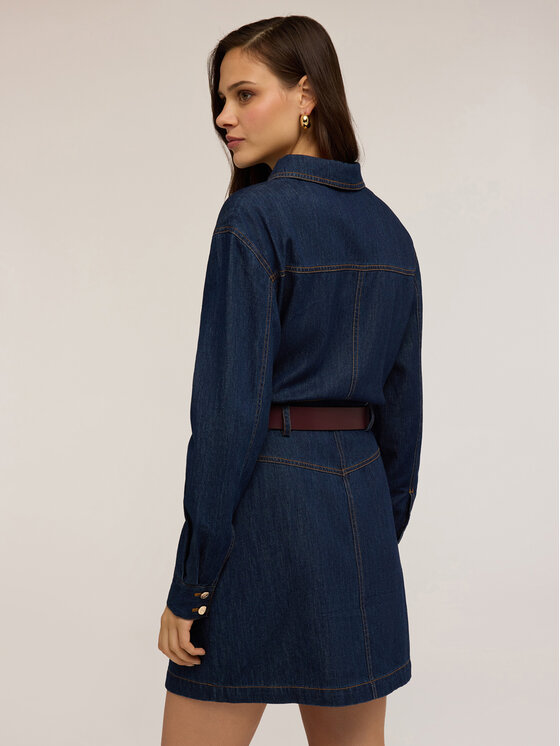 Motivi Motivi Abito da cocktail 7240Q003358N034 Blu Regular Fit