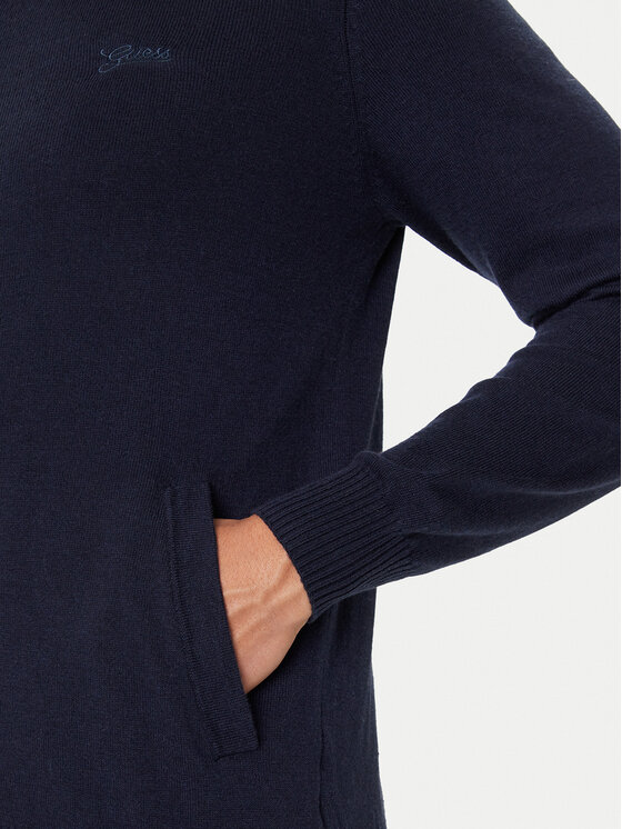Guess Guess Cardigan M5YR28 Z0122 Blu scuro Slim Fit