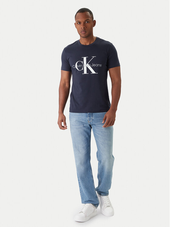 Calvin Klein Jeans Calvin Klein Jeans Tricou J30J320935 Bleumarin Slim Fit