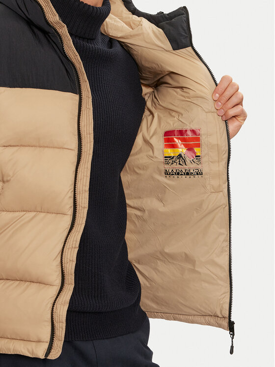 Napapijri Napapijri Зимно яке A-Hornelen NP0A4GLL Бежов Regular Fit