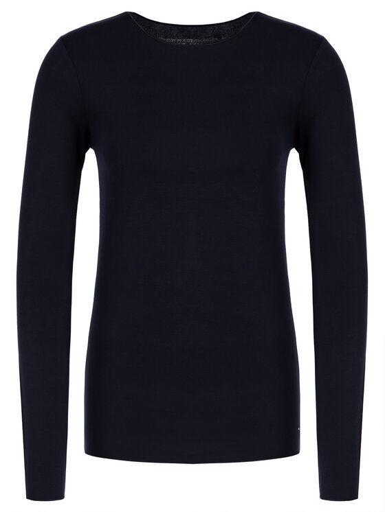 Tommy Hilfiger Tommy Hilfiger Bluză WW0WW01933 Bleumarin Regular Fit