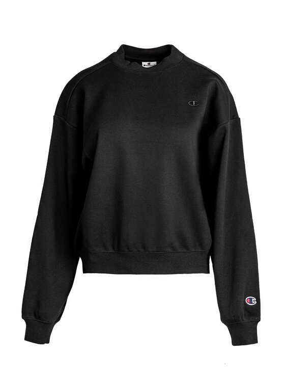 Champion Champion Bluza 116050-KK001-NBK R. L Czarny Relaxed Fit
