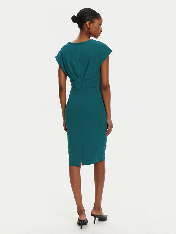 Rinascimento Rinascimento Coctailkleid CFC0122760003 Grün Regular Fit