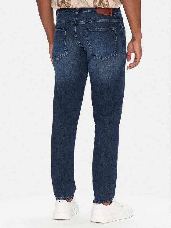 BOSS BOSS Jeans hlače Re.Maine Bo 50537821 Mornarsko modra Regular Fit