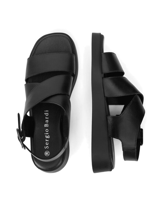 Sergio Bardi Sergio Bardi Sandalen WI16-D1082-02SB Schwarz