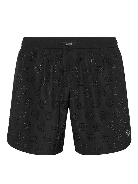 PHILIPP PLEIN PHILIPP PLEIN Szorty 23657 Czarny