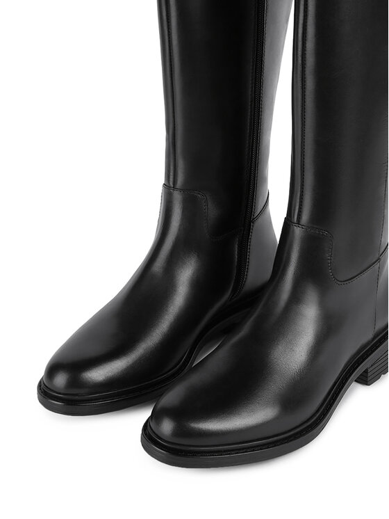 Geox Geox Čizme ispod koljena D Walk Pleasure D46TGD 00043 C9999 Crna