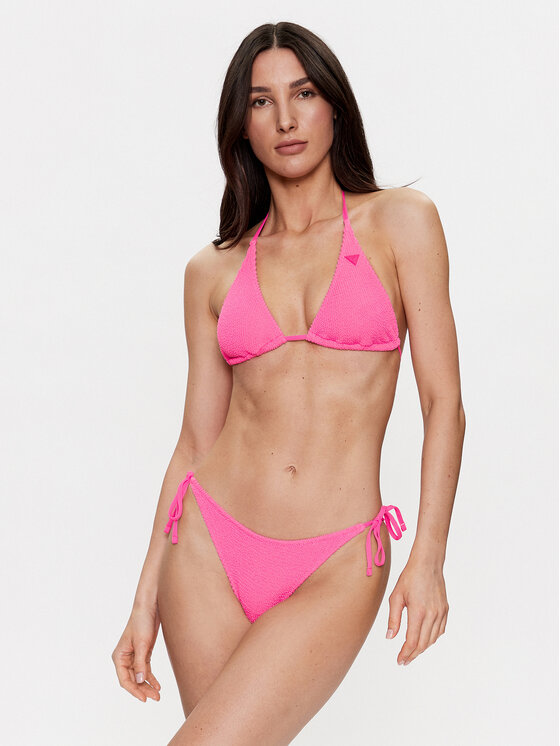 Guess Guess Spodnji del bikini E3GO21 MC03P Roza
