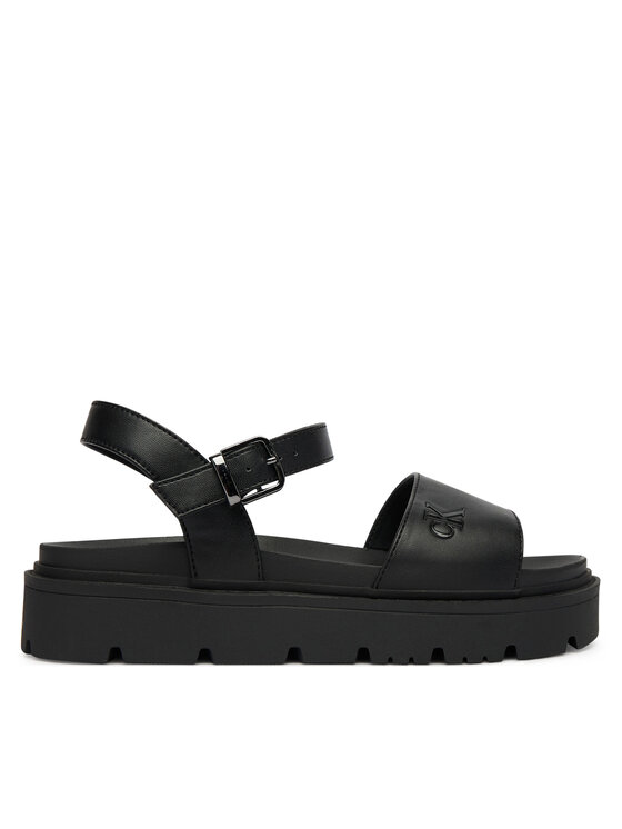 Calvin Klein Calvin Klein Sandale Velcro Sandal V3A2-83255-0326 Negru