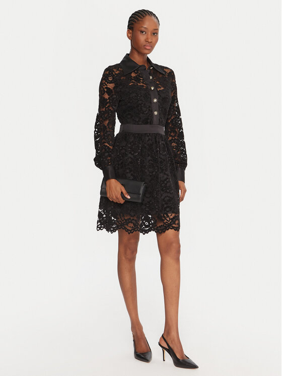 Gaudi Gaudi Abito da cocktail 521FD15010 Nero Regular Fit