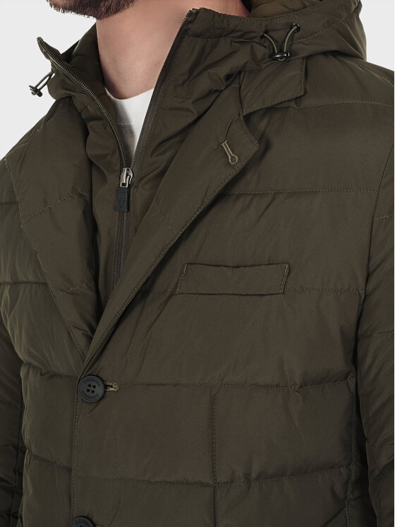 Evenemen Evenemen Kurtka przejściowa HERNO Khaki Slim Fit