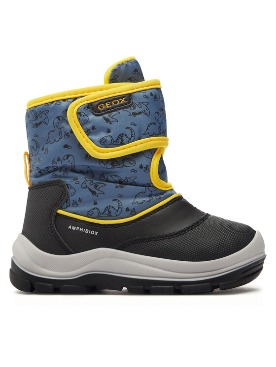 Geox Geox Cizme de zăpadă B Flanfil Boy B Abx B263VE 0CEFU C4K2V S Albastru