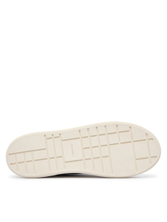 Calvin Klein Calvin Klein Tenisice Flatform Mid Laceup Lth Wl HW0HW03230 Crna