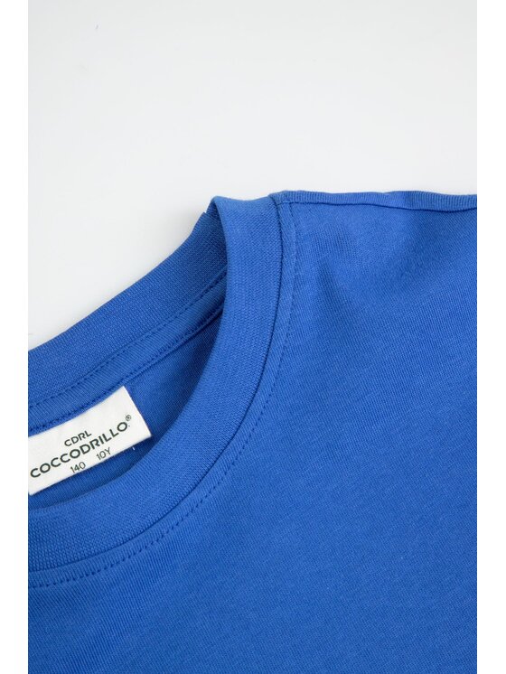 Coccodrillo Coccodrillo T-Shirt ZC6143217LBD-032 Granatowy Regular Fit