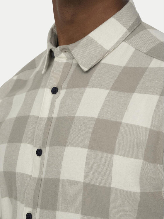 Only & Sons Only & Sons Cămașă Gudmund 22007112 Bej Slim Fit