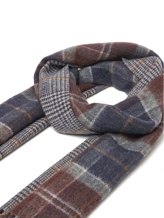 Barbour Barbour Шарф Dramside Reversible USC0401TN38 Коричневий