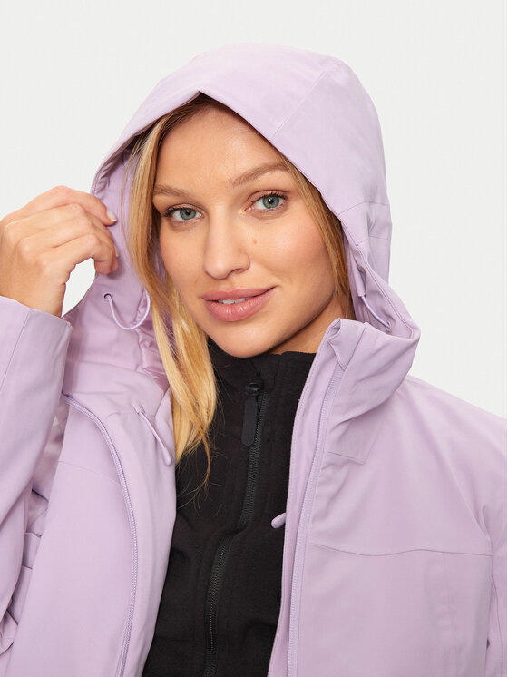 4F 4F Kurtka narciarska 4FWAW24TTJAF572 Fioletowy Regular Fit