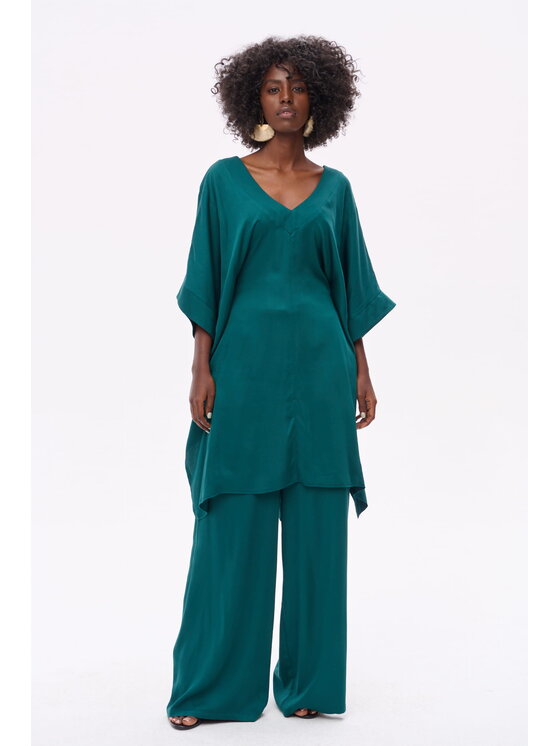 blue shadow blue shadow Tunika Insomnia Zielony Regular Fit