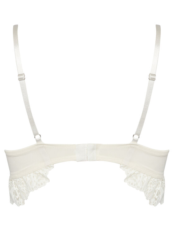 Hunkemöller Hunkemöller Biustonosz z fiszbiną 302382 Écru