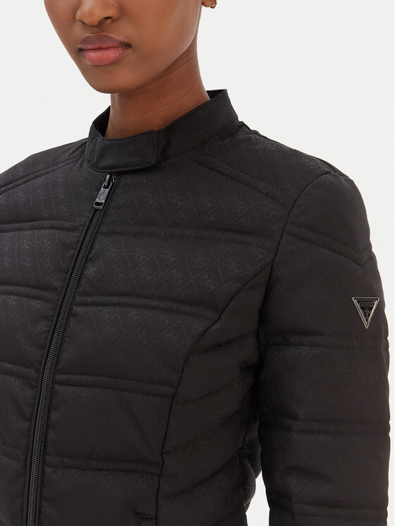 Guess Guess Bunda pro přechodné období W6RL02 WJ492 Černá Regular Fit