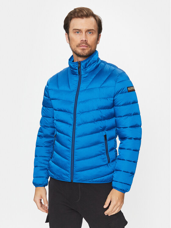 Napapijri Geacă din puf Aerons NP0A4GJN Albastru Regular Fit