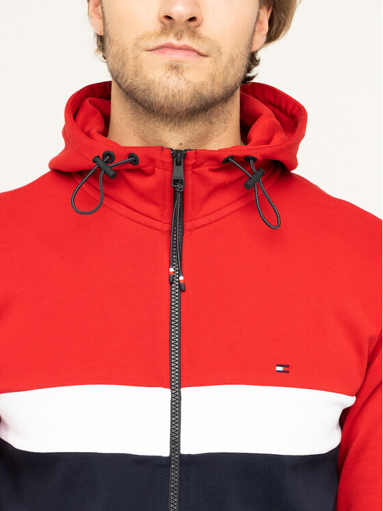 Felpa color block tommy hilfiger hot sale